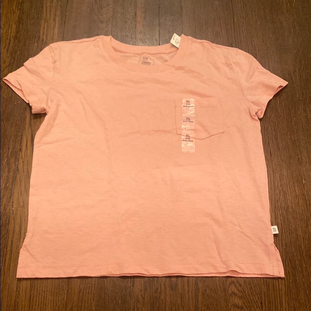 GAP kids Pink Crew Neck T-Shirt size XL 12